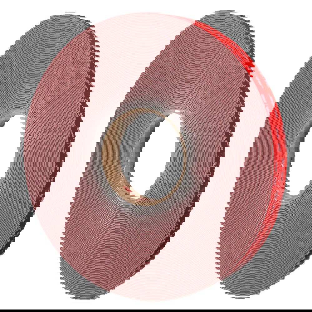 Double Sided Tape; Tape Material: Acrylic Foam ; Shape: Continuous Roll ; Width (Inch): 1 ; Thickness (mil): 16.0000 ; Color: Gray ; Series: RP+